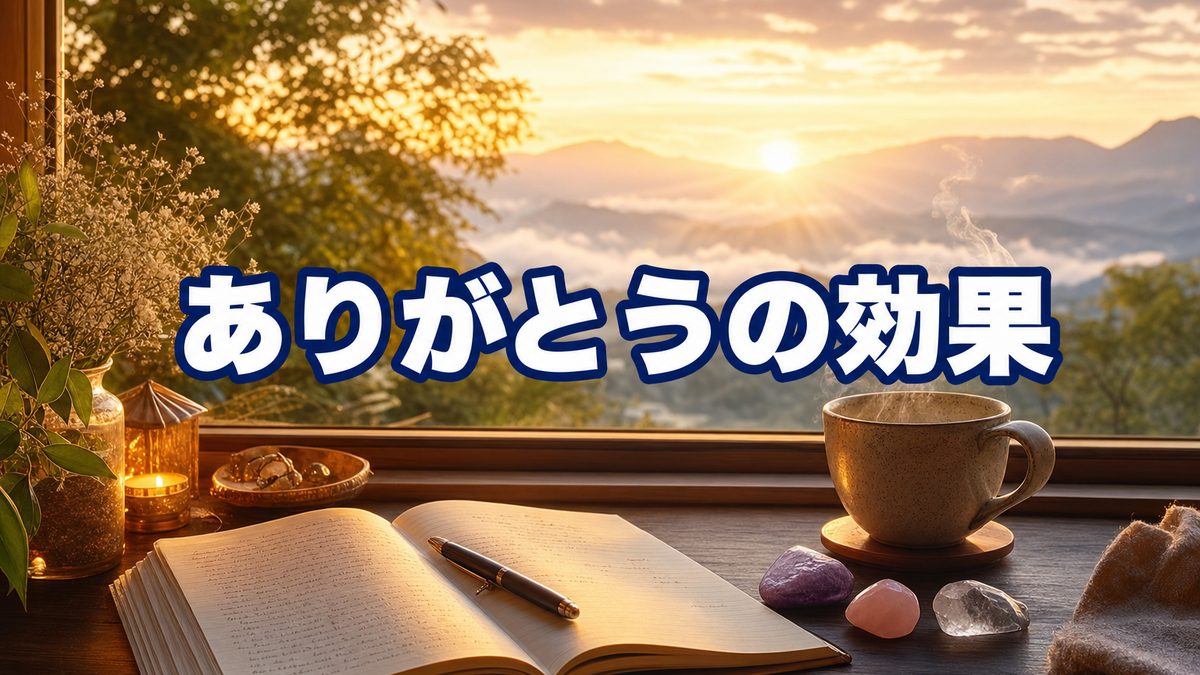ありがとうの効果とは?|唱えると何が起きるのか、体験談でわかること
