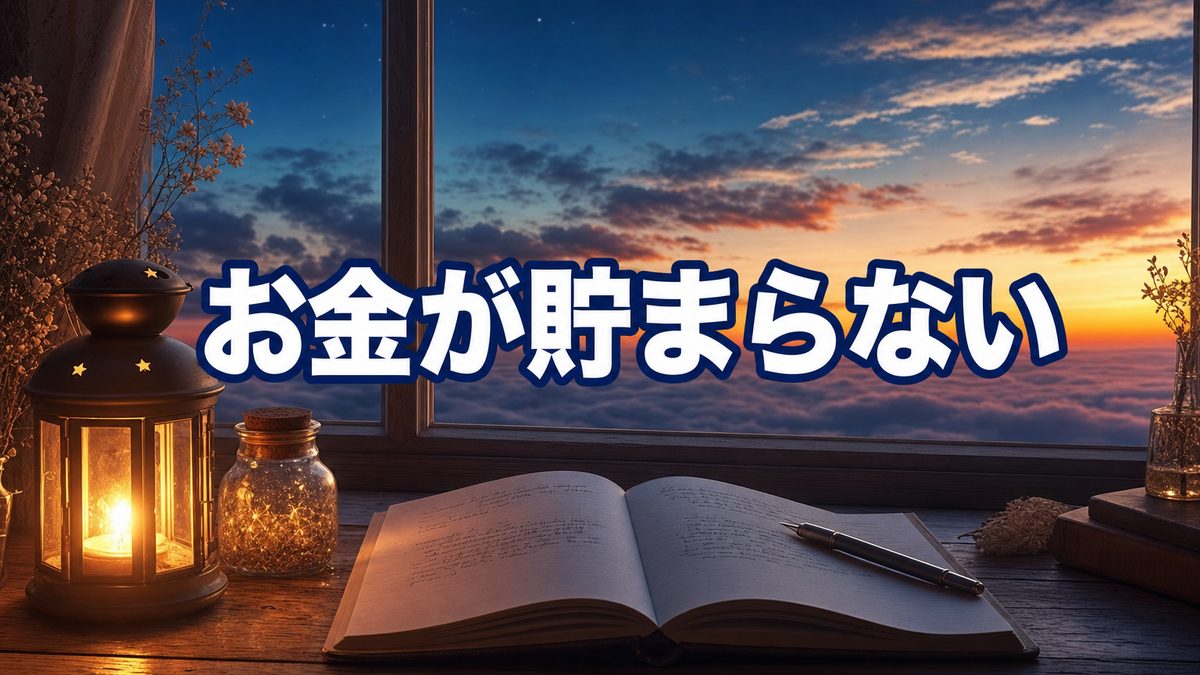 頑張ってもお金が貯まらない私がやめたこと|働いても働いても楽にならないスピリチュアルな理由