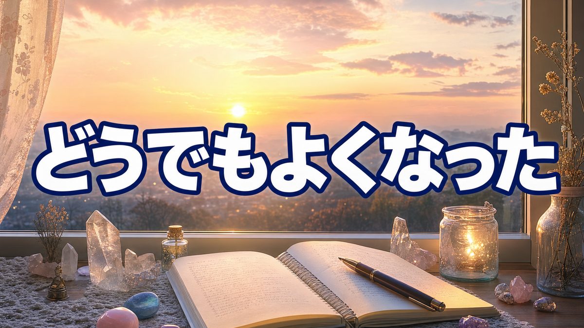 引き寄せで急にどうでもよくなった|それは叶う前兆かもしれない、追いかけなくなったサイン