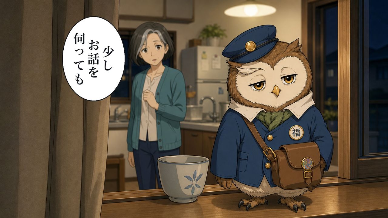 少し、お話を伺っても?