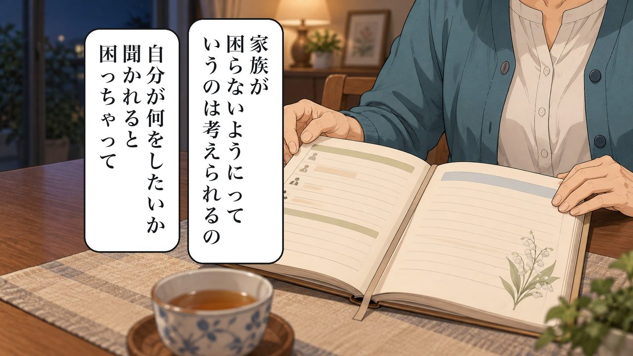 春子「家族が困らないように、っていうのは考えられるの。自分が何をしたいか聞かれると、困っちゃって」